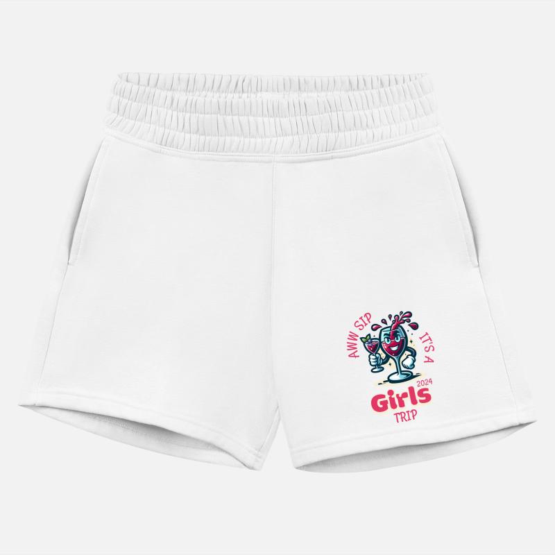 Girls Trip 2024 T-Shirt, Aww Sip It's A Girls Trip