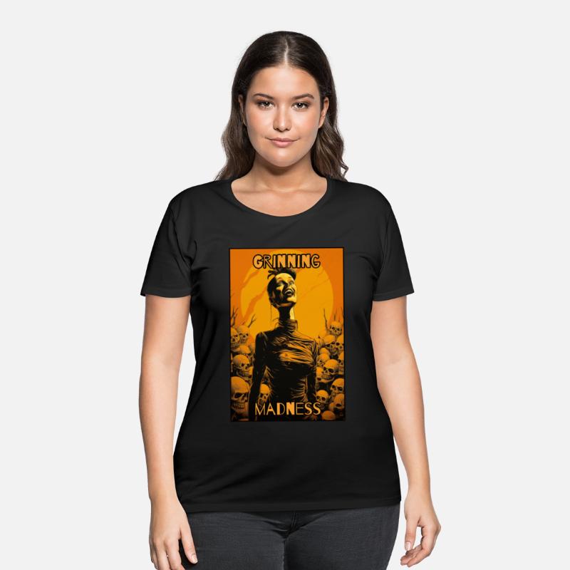 Grinning Madness: Macabre Woman Art