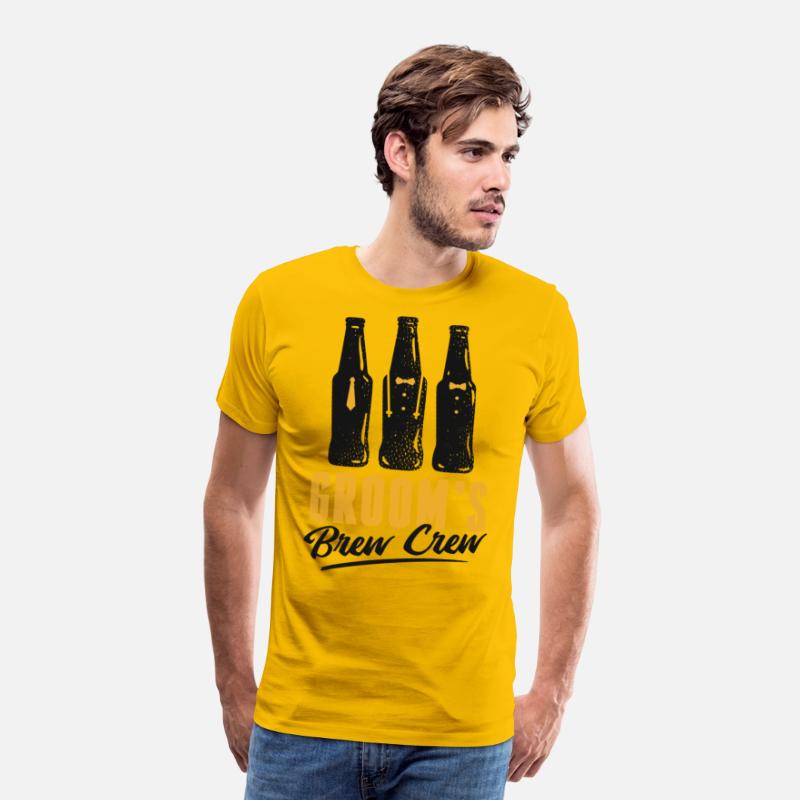 Groom's Brew Crew Beer Bottles