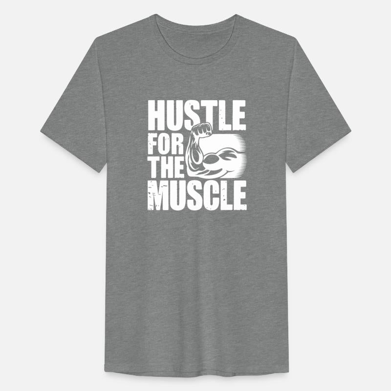 Hustle for the Muscle - Gym Motivation Quote