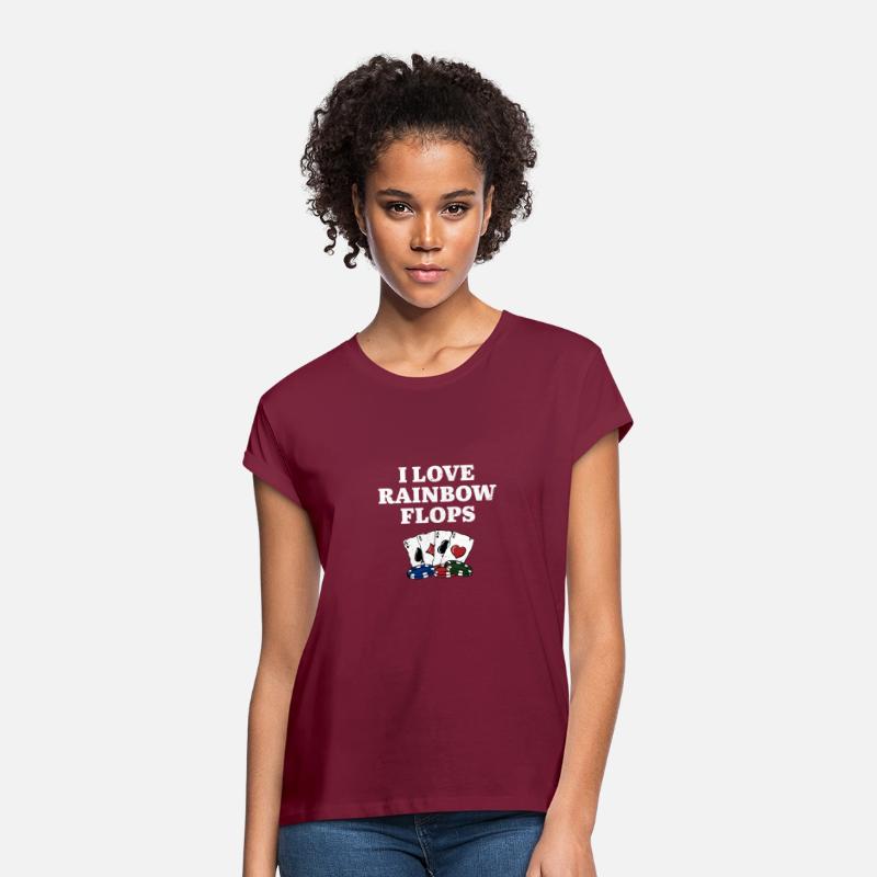 I Love Rainbow Flops Poker Card Games Poker Player
