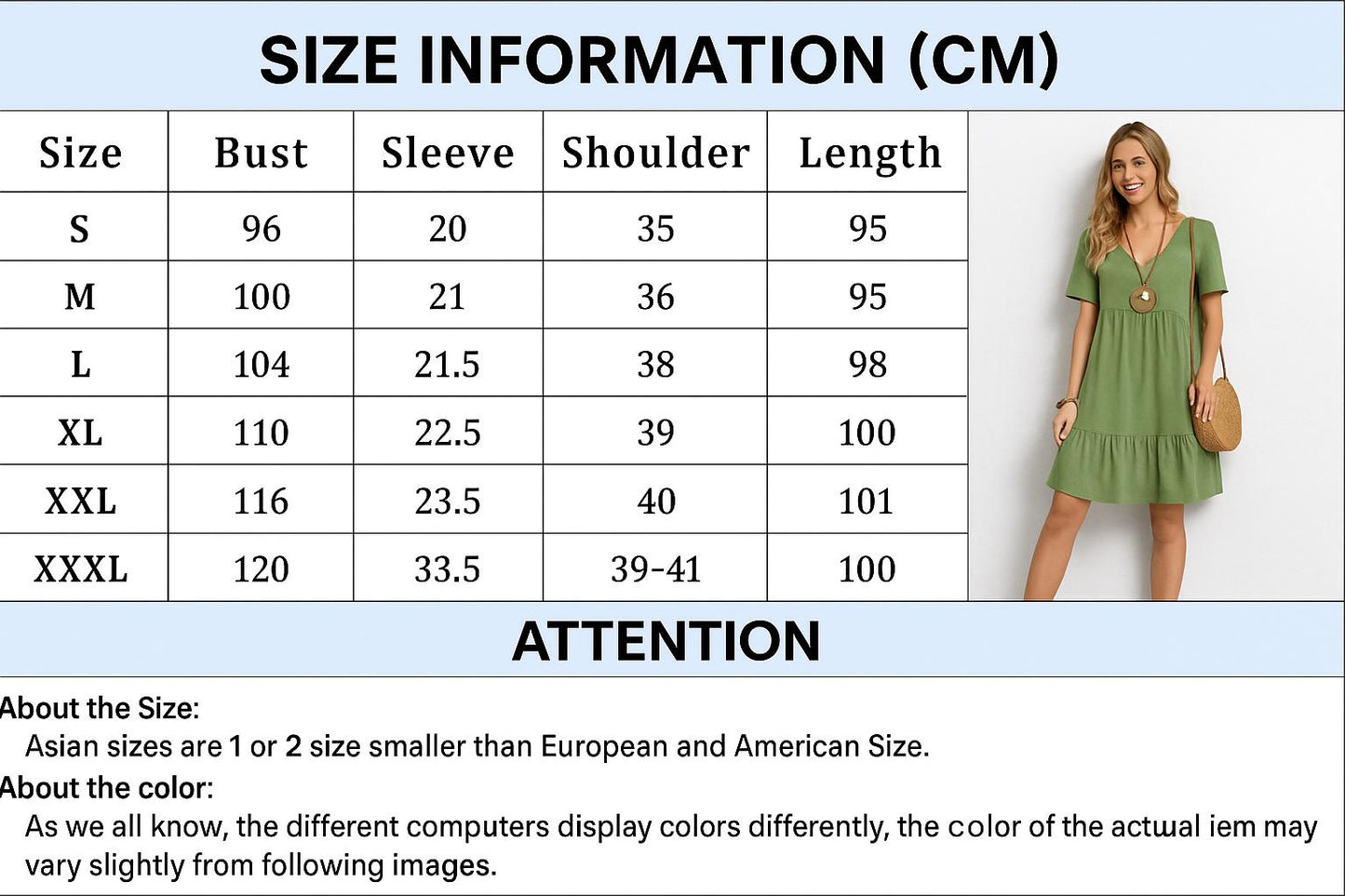 Casual Loose Pleated A-Line Dress, Short Sleeve Solid Color Beach V Neck Dress, Elegant Simple Comfortable Summer Women's Dress