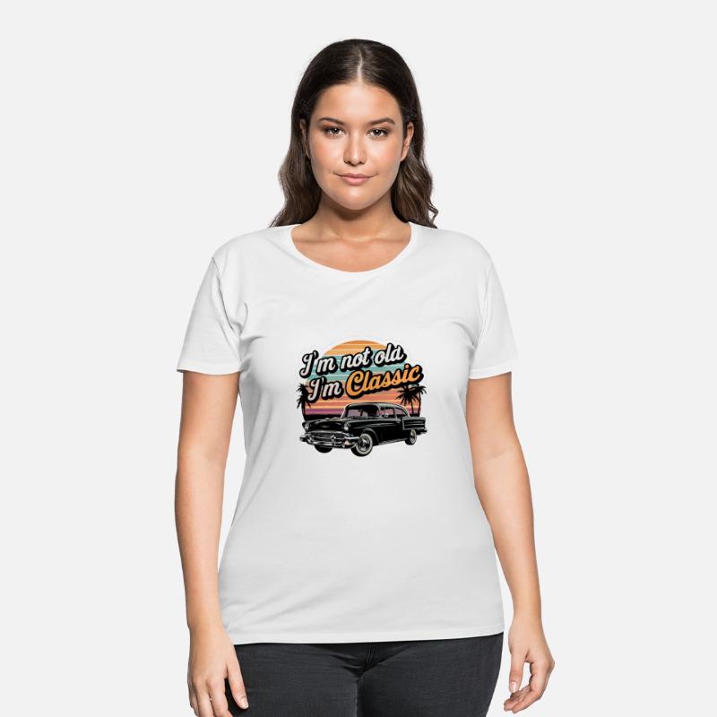 I'm Not Old, I'm Classic - Classic Car in Sunset