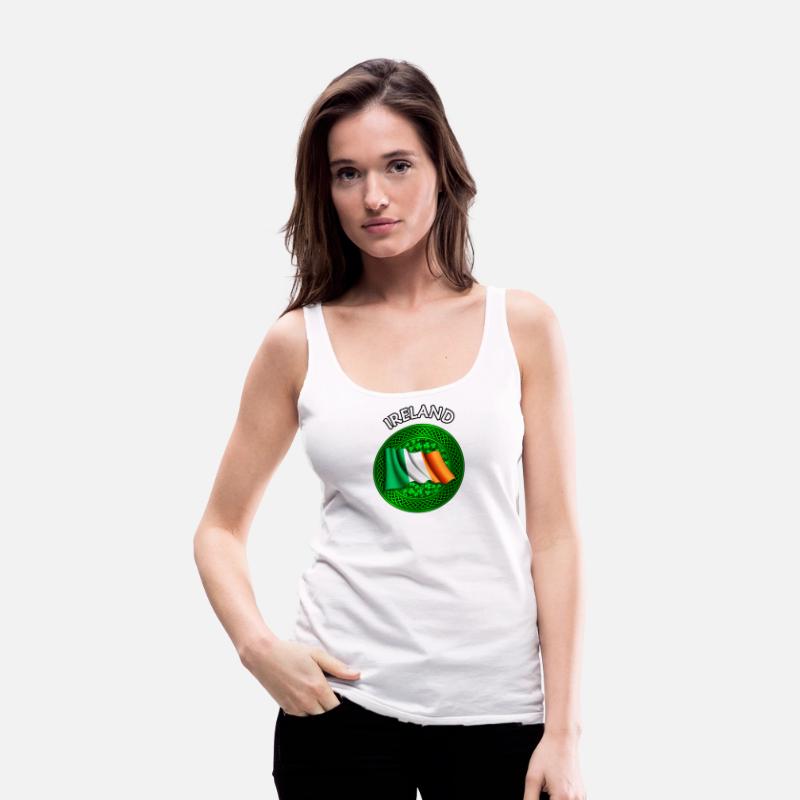 Ireland Shamrock & Irish Flag