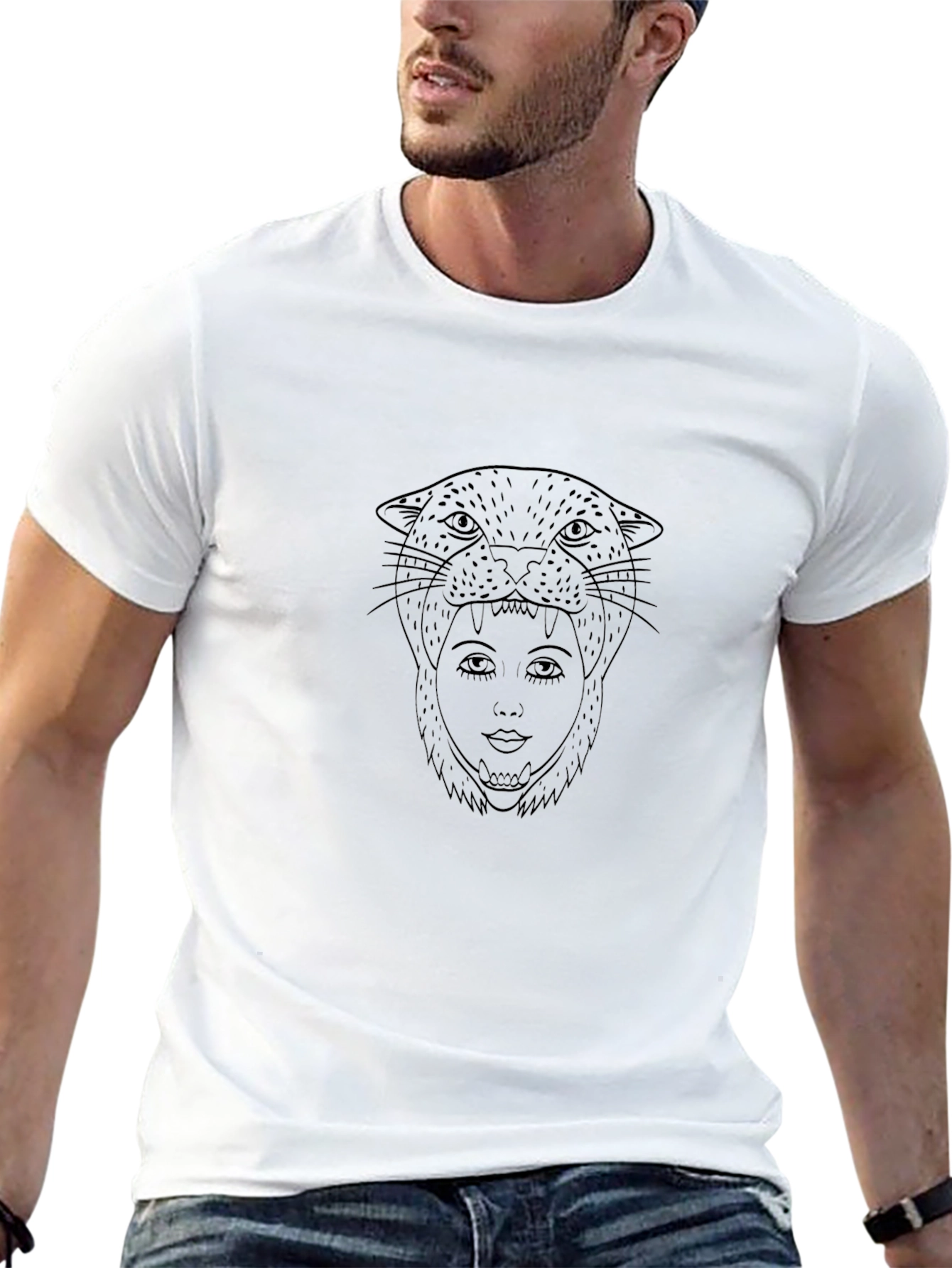 Black Panther Woman Graphic Tee