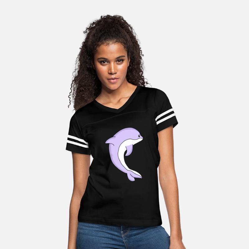 Lilac Dolphin Cute Animal
