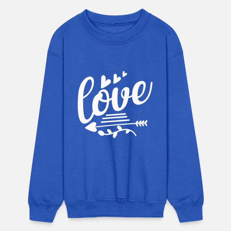 Love With Arrow And Hearts