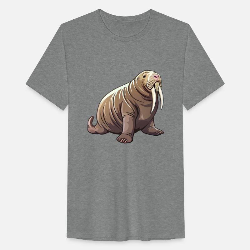 Majestic Walrus With Tusks