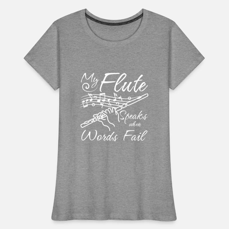 My flute speaks when words fail