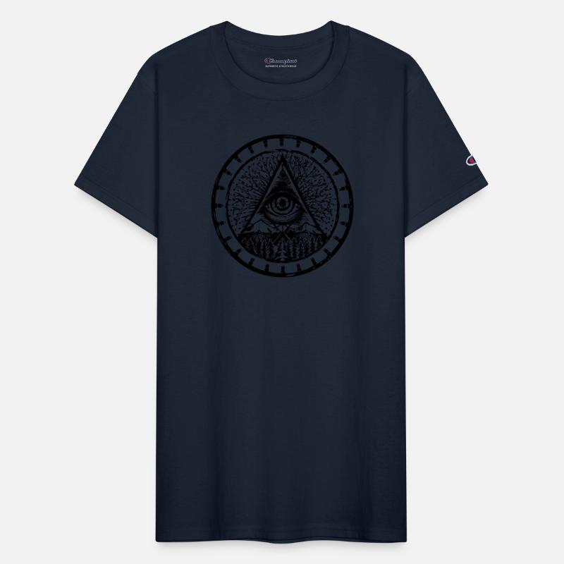 Nature's Illumination: Forest Triangle
