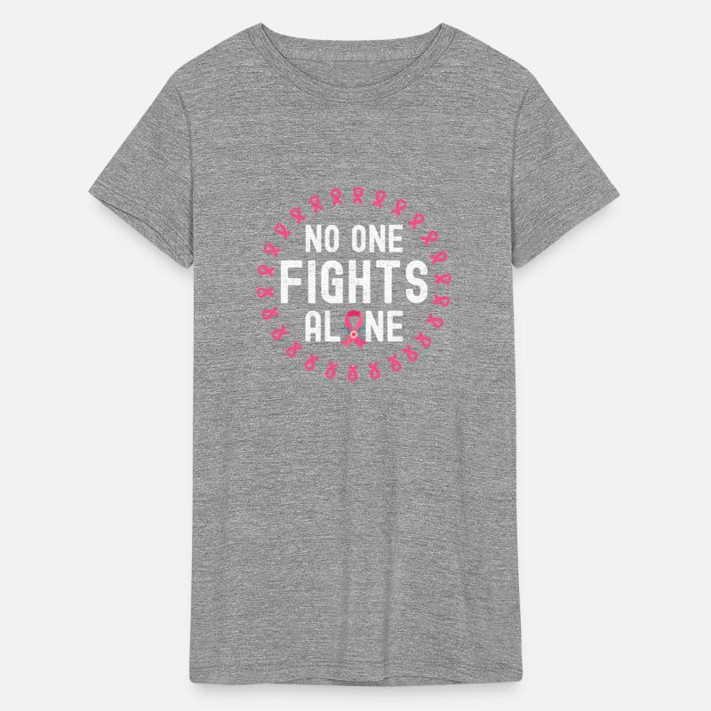 No One Fights Alone Breast Cancer Awareness Month