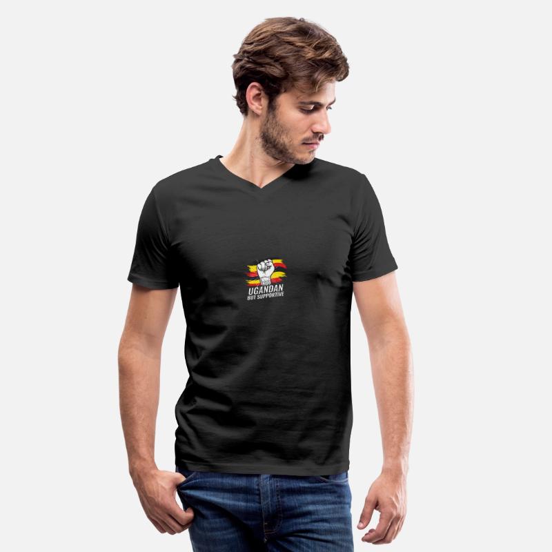 Not Ugandan But Supportive Uganda Flag Country