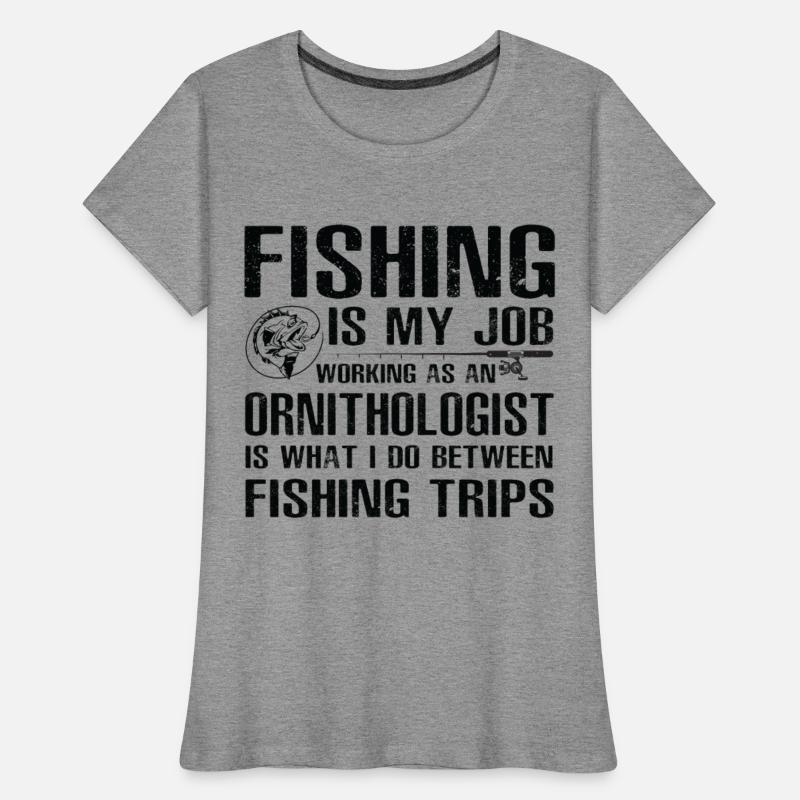 Ornithologist Funny Fishing