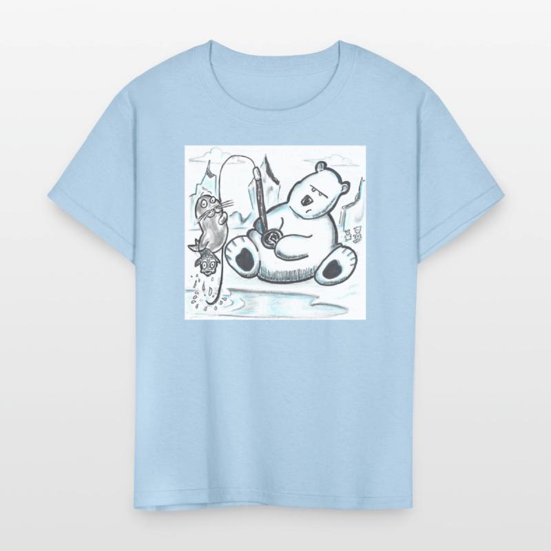Polar Bear Fishing by Black Sheep Graphix