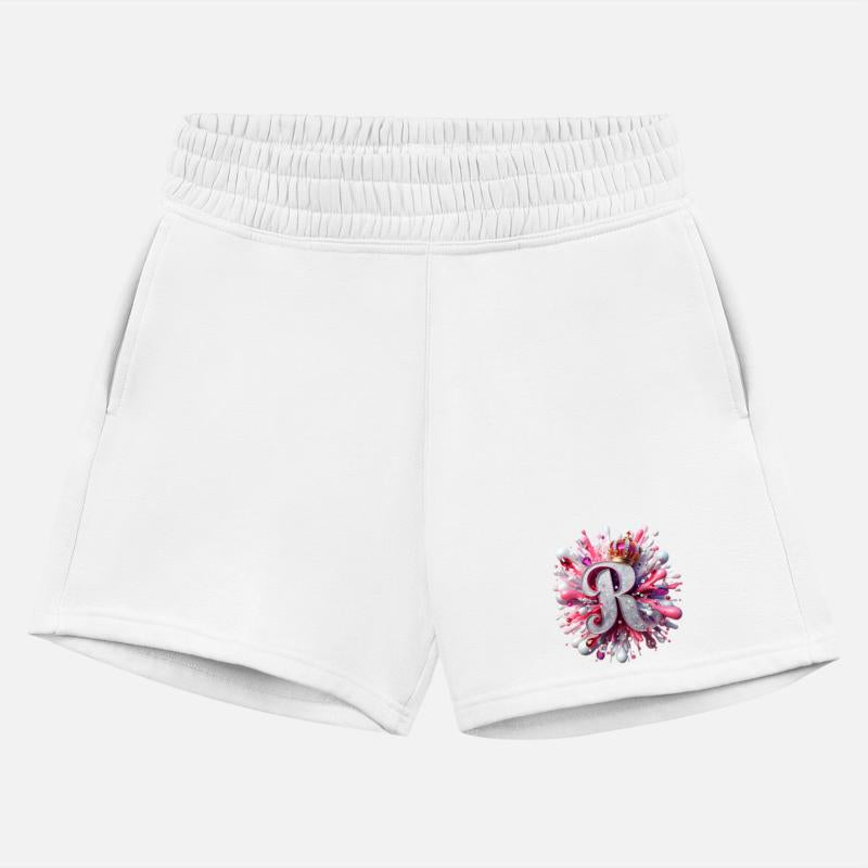 Royal Glitter Monogram with Crown