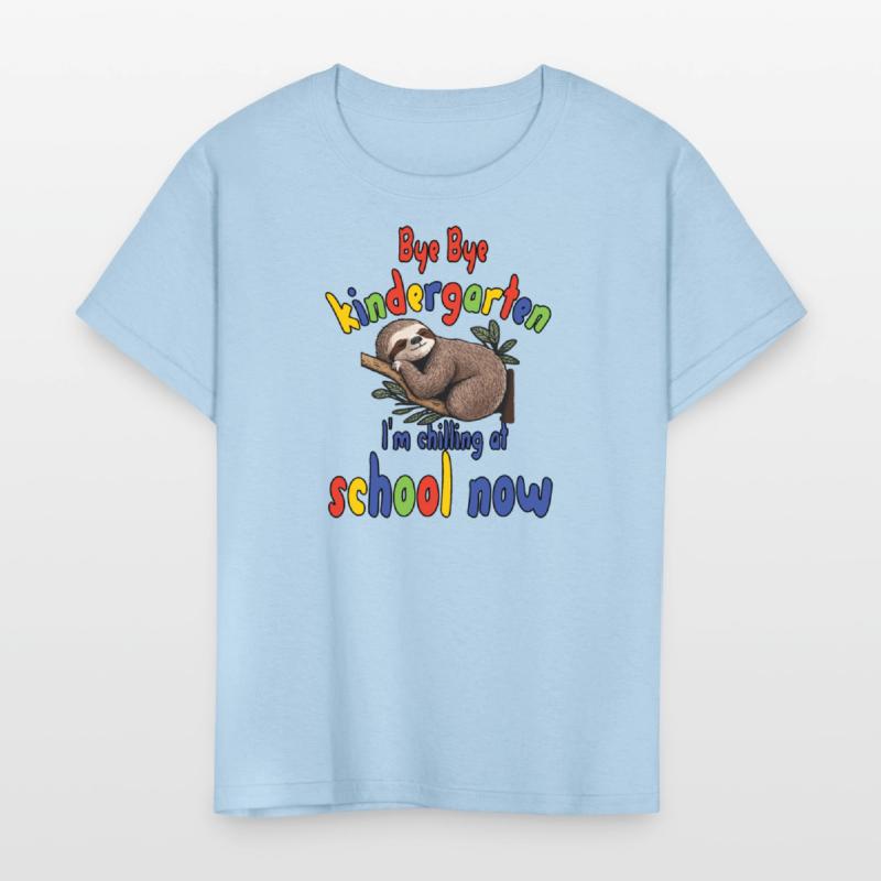 School kid, first grade, chill at school