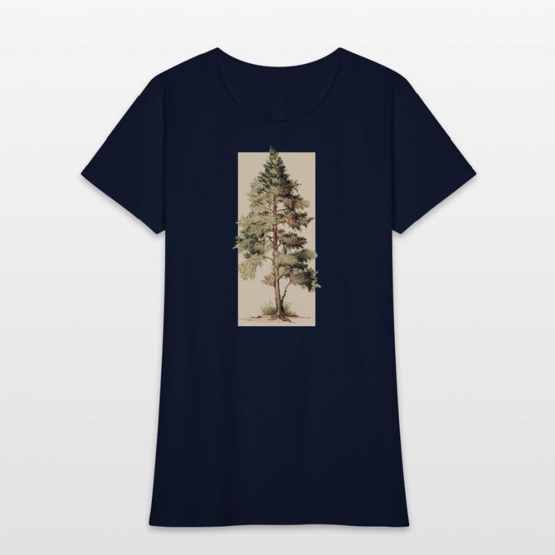 Serenity in Nature: Cedar Tree Art