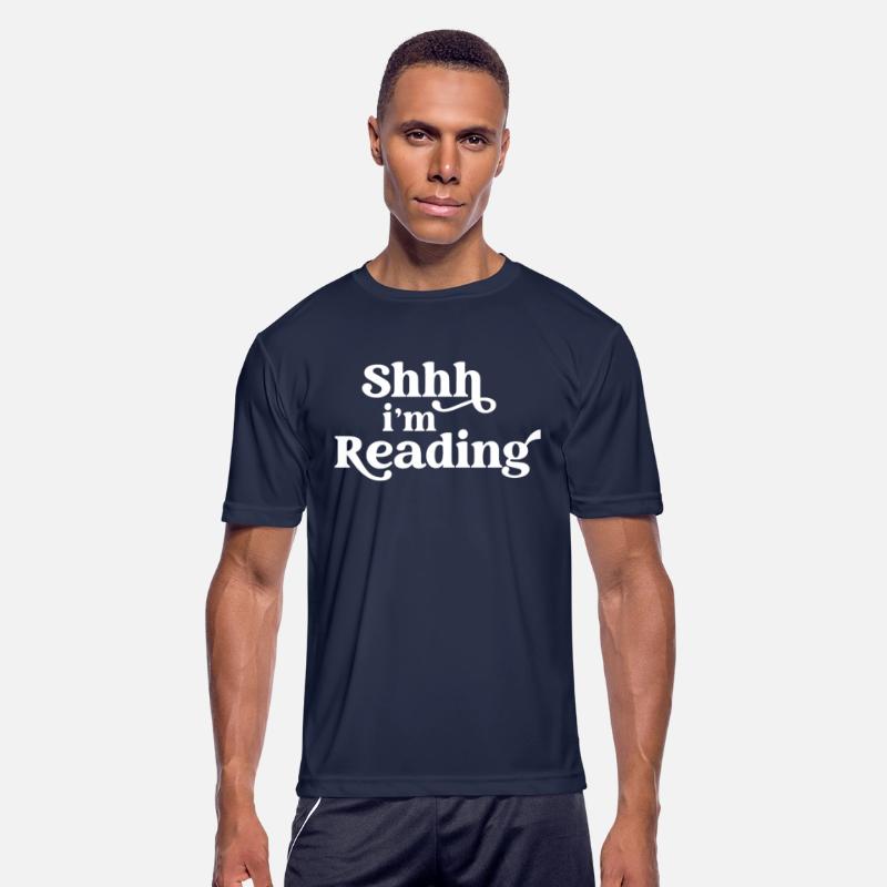 Shhh I'm Reading Quiet Book Lovers Statement