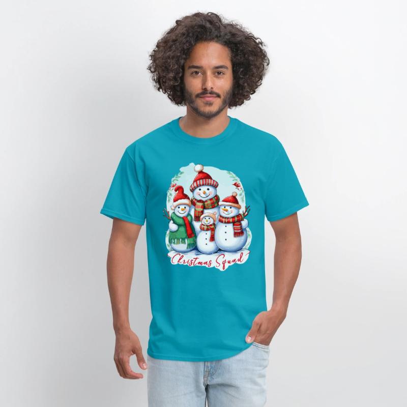 Snowman Family's Festive Bond