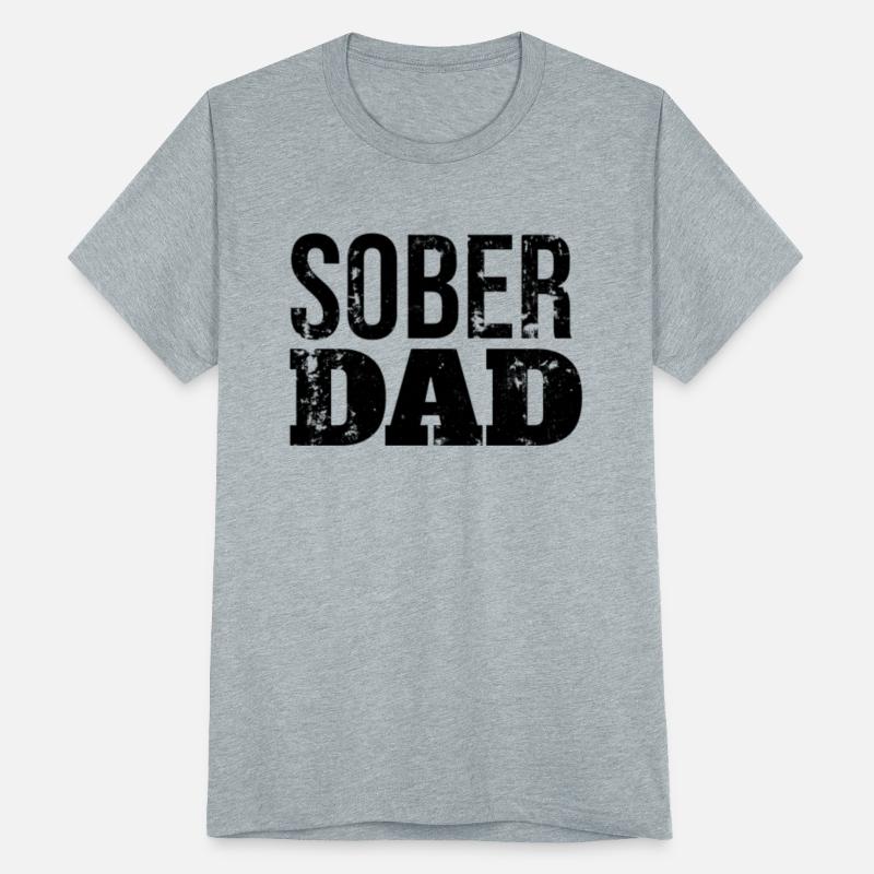 Sober Dad black lettering