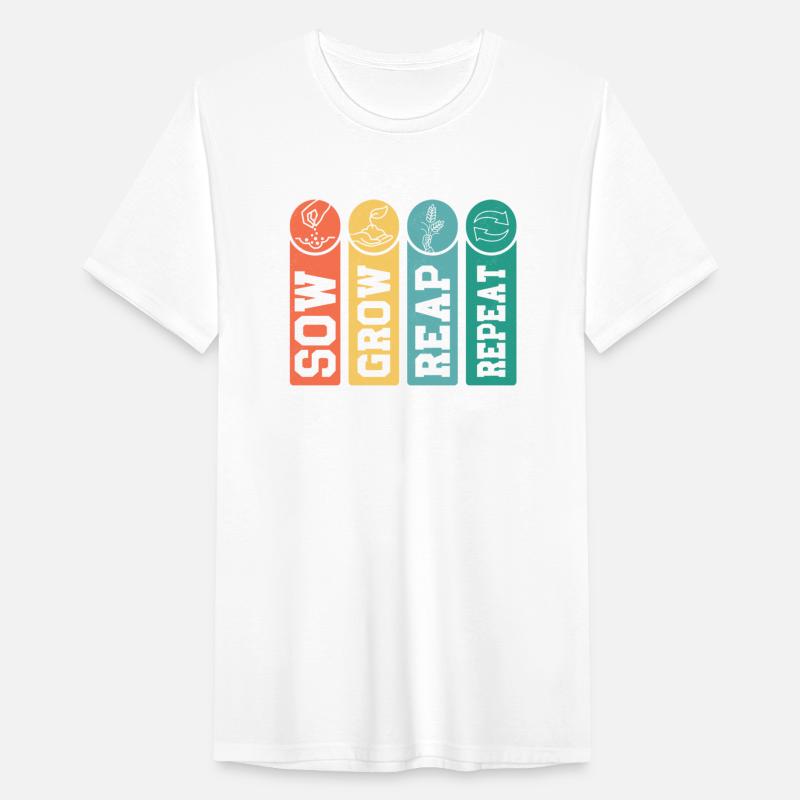 Sow, Grow, Reap, Repeat Farmer Farming