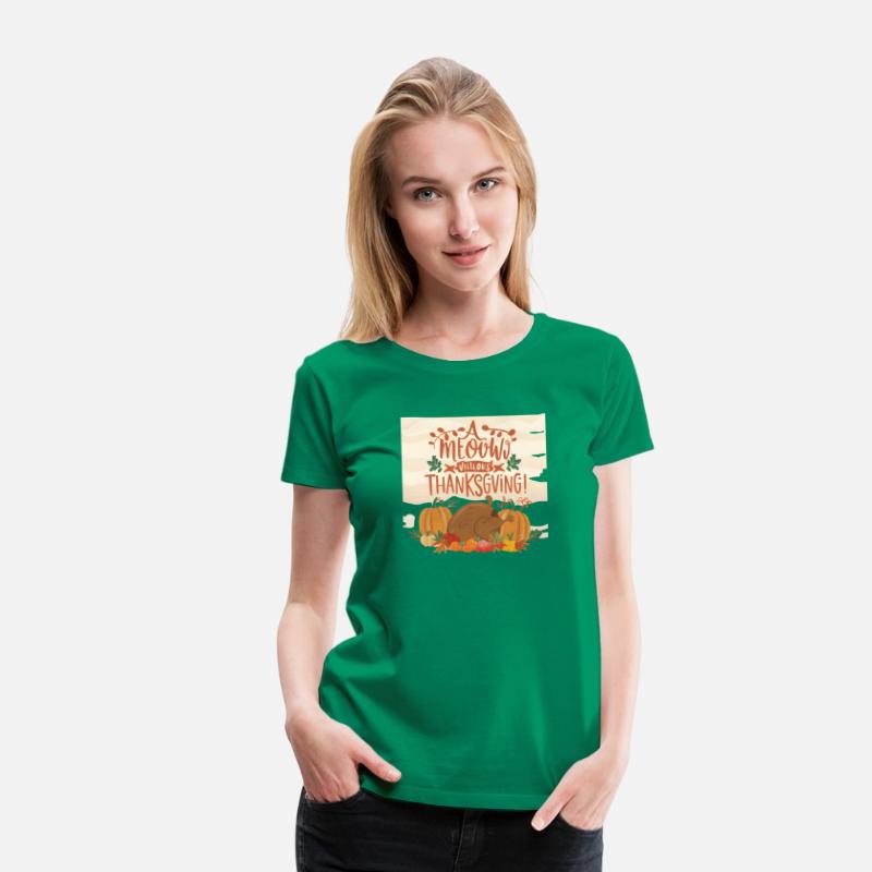 Tee-shirt de Thanksgiving Meow-velous