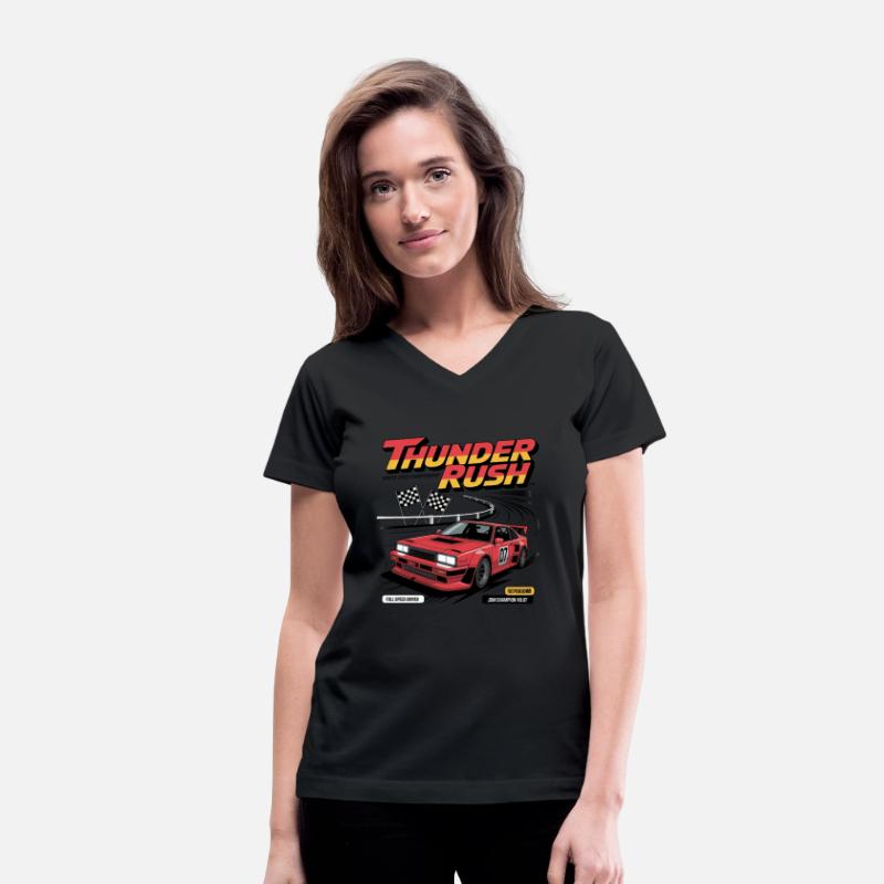 Thunder Rush – Retro JDM Racing Champion Tee