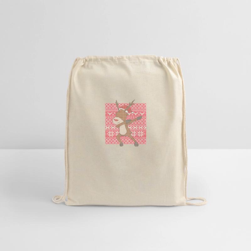 Ugly Christmas Sweater Reindeer wool knitting idea