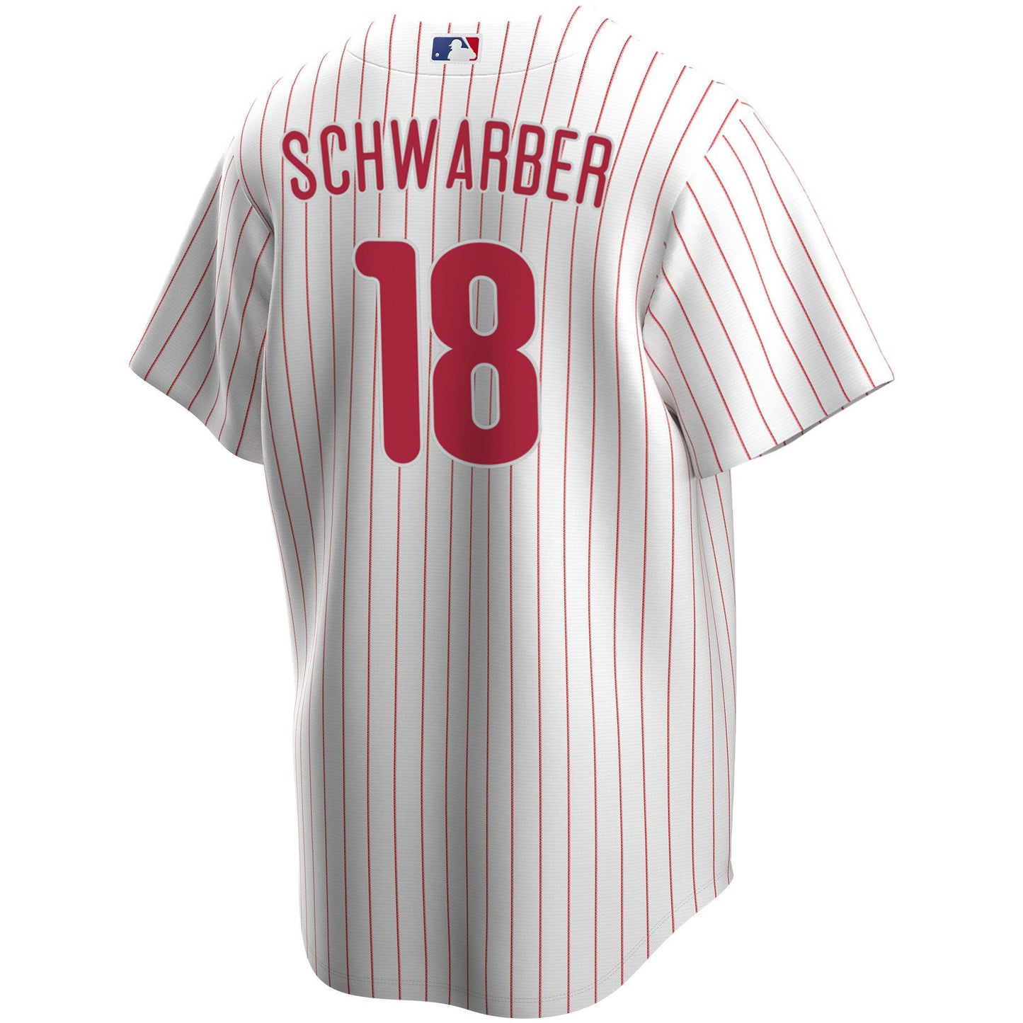 Philadelphia Phillies Kyle Schwarber 18 Home Player Name Jersey - White Jersey