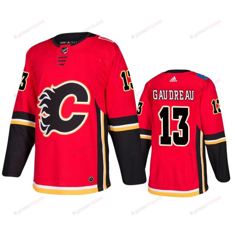 Calgary Flames Johnny Gaudreau 13 Home Red Jersey Jersey