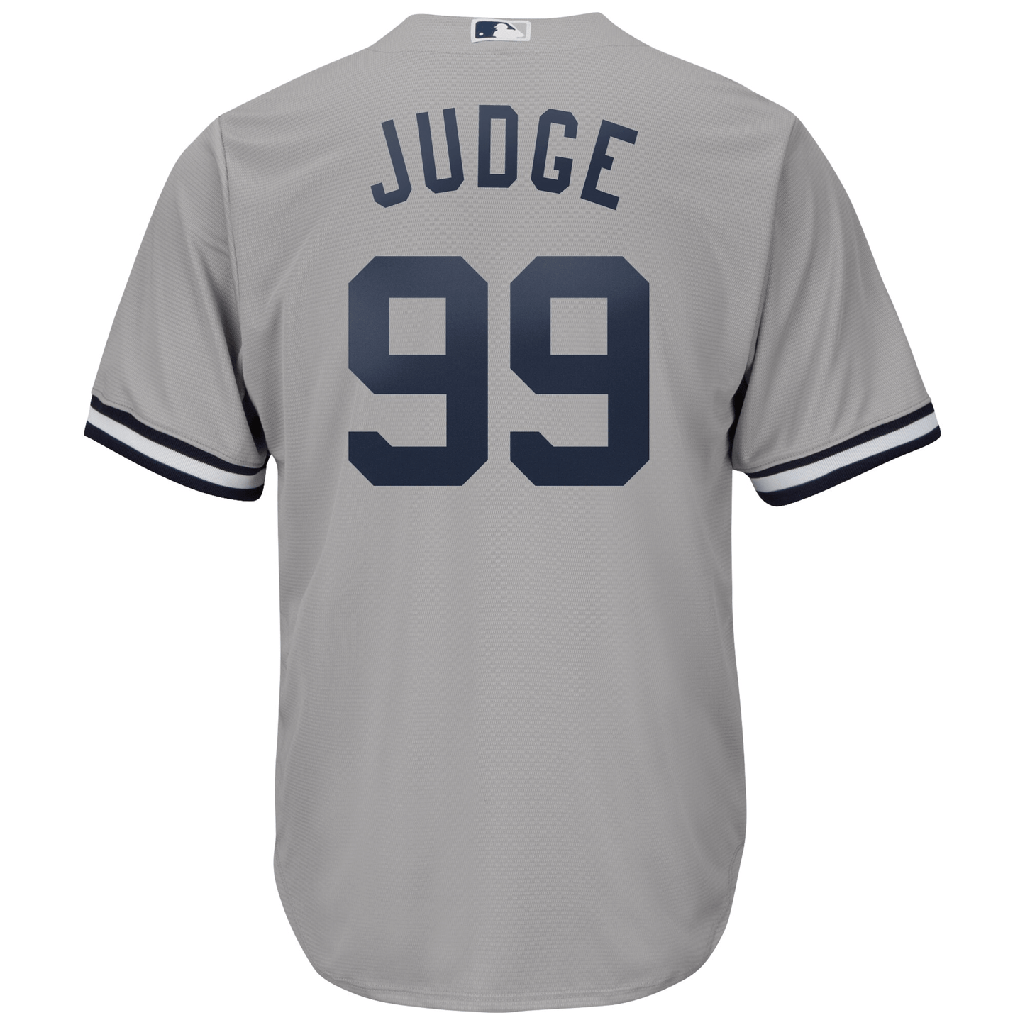 Men's Aaron Judge Gray New York Yankees Big & Tall Player Jersey Jersey