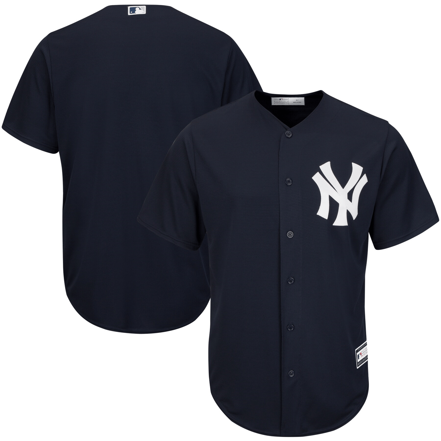 Men's Gray New York Yankees Big & Tall Team Jersey Jersey