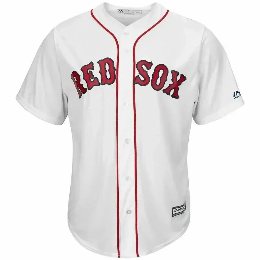 Dustin Pedroia Boston Red Sox Home Official Cool Base Player Jersey - White