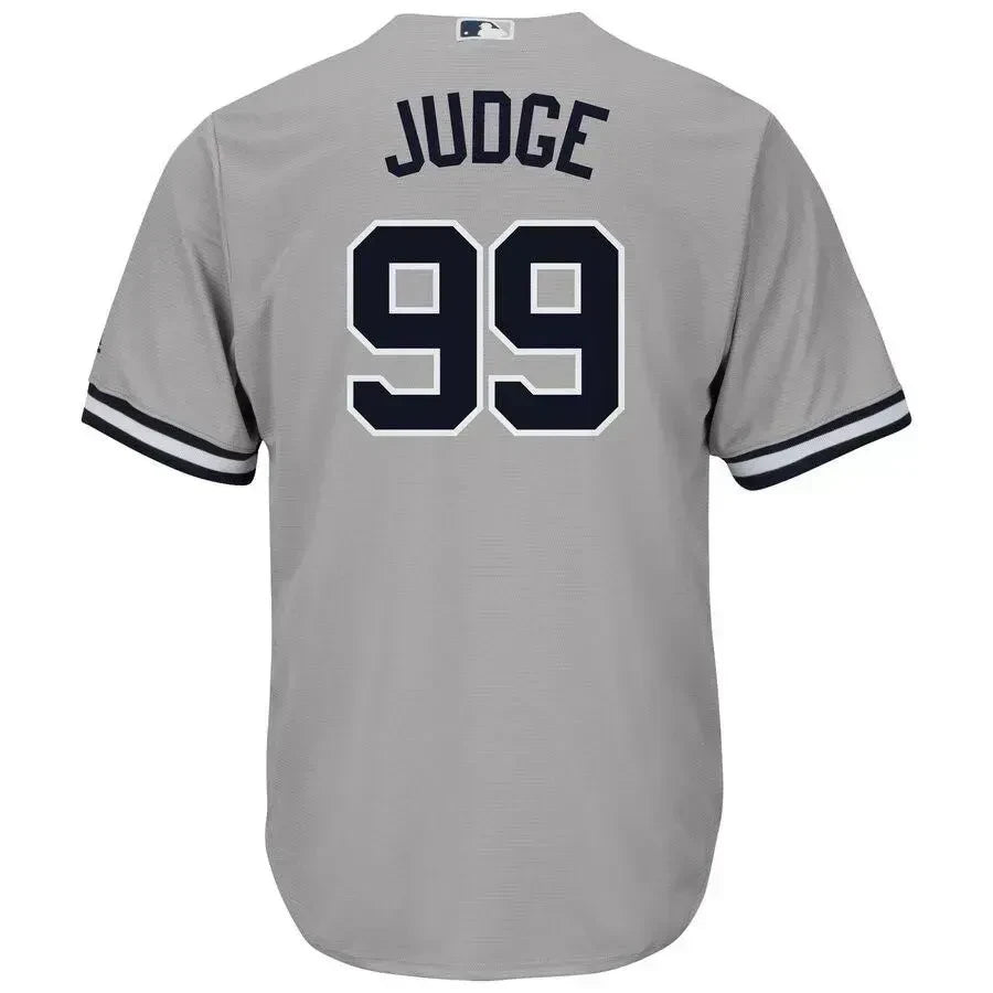 Aaron Judge New York Yankees Big And Tall Cool Base Player Jersey - Gray