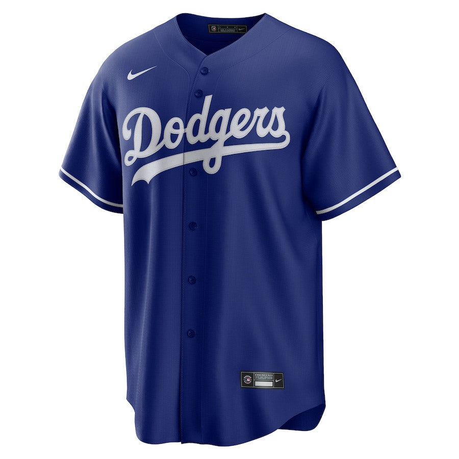 Clayton Kershaw 22 Los Angeles Dodgers Alternate Player Name Men Jersey - Royal Jersey