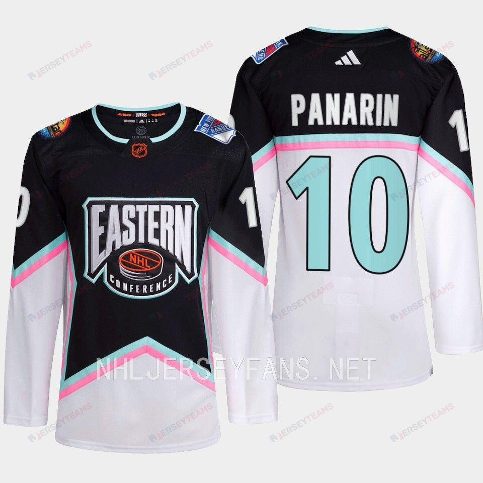 Artemi Panarin 10 New York Rangers 2023 All-Star Game Jersey Black Equipment