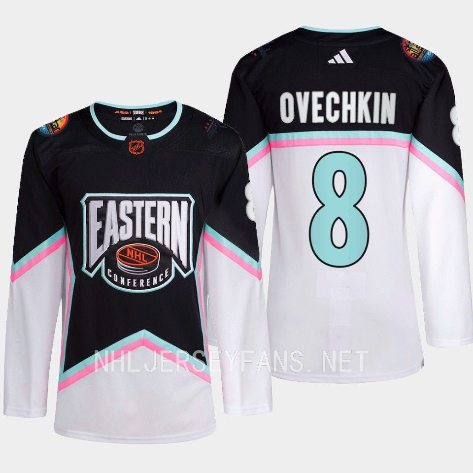 Alex Ovechkin 8 Washington Capitals 2023 All-Star Game Jersey Black Equipment