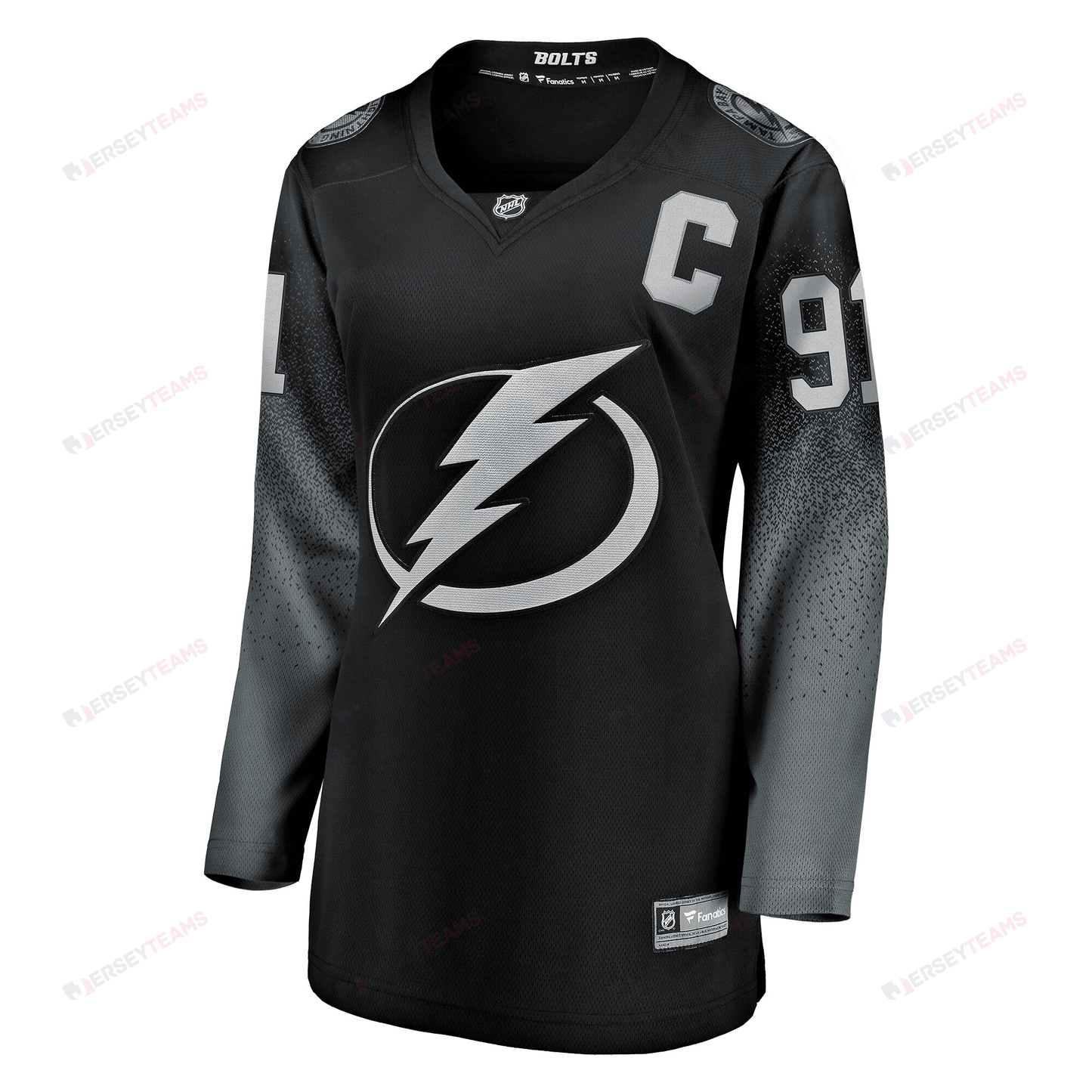 Steven Stamkos Tampa Bay Lightning Women's Alternate Breakaway Player Jersey - Black Jersey