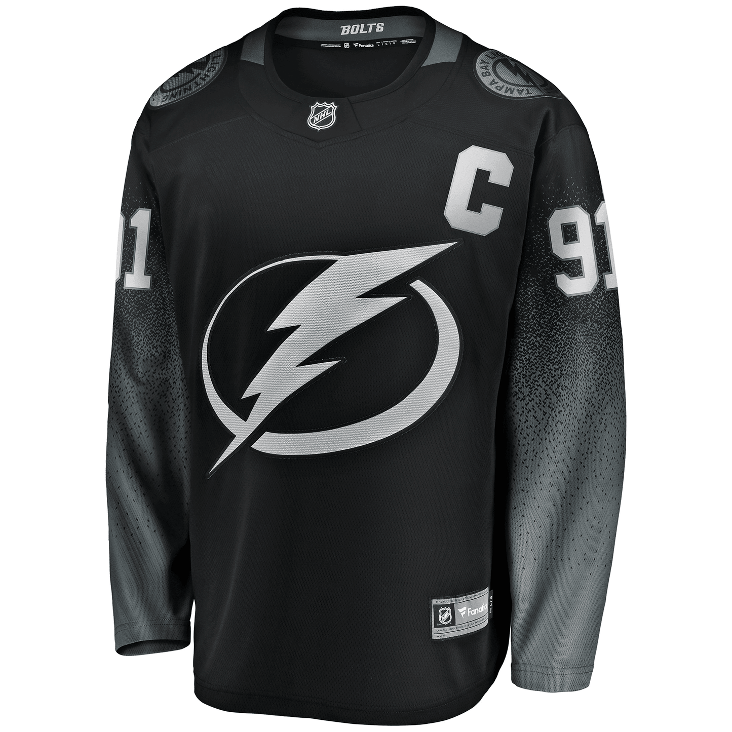 Steven Stamkos Tampa Bay Lightning Alternate Breakaway Player Jersey - Black Jersey
