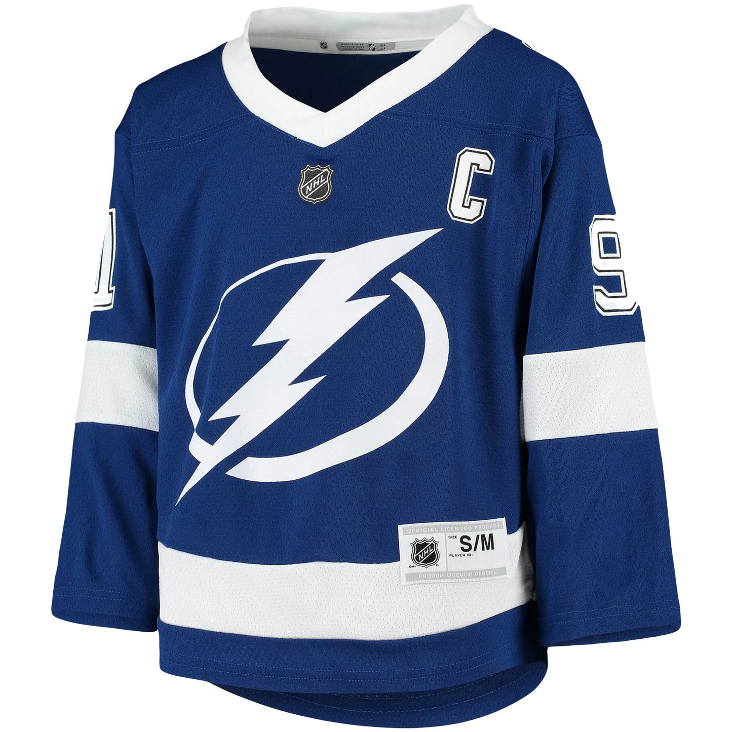 Youth Tampa Bay Lightning Steven Stamkos Blue Home Player Jersey