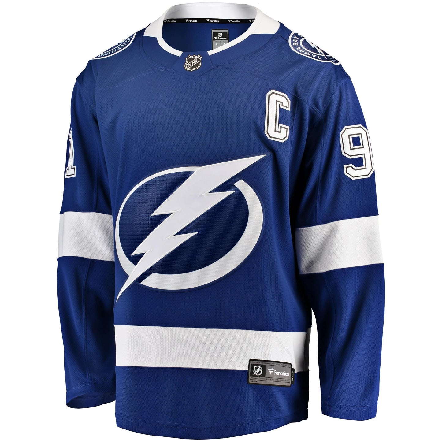 Youth Tampa Bay Lightning Steven Stamkos Black Alternate Breakaway Player Jersey