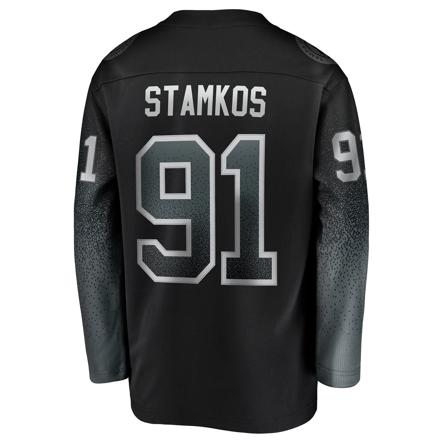 Youth Tampa Bay Lightning Steven Stamkos Black Alternate Breakaway Player Jersey