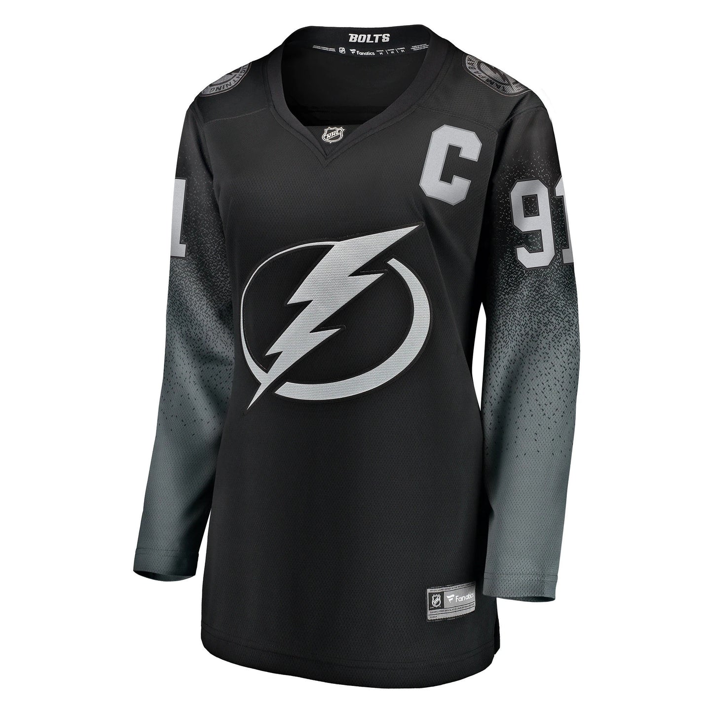 Women's Tampa Bay Lightning Steven Stamkos Black Alternate Breakaway Player Jersey