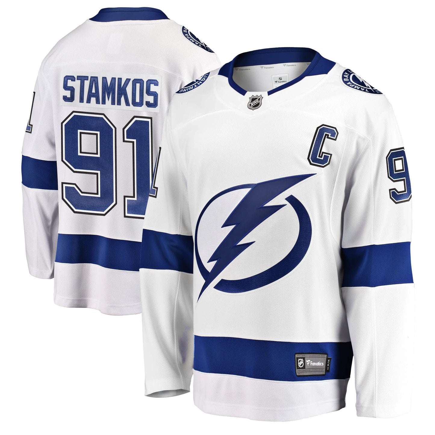 Men's Tampa Bay Lightning Steven Stamkos Black Alternate Breakaway Player Jersey