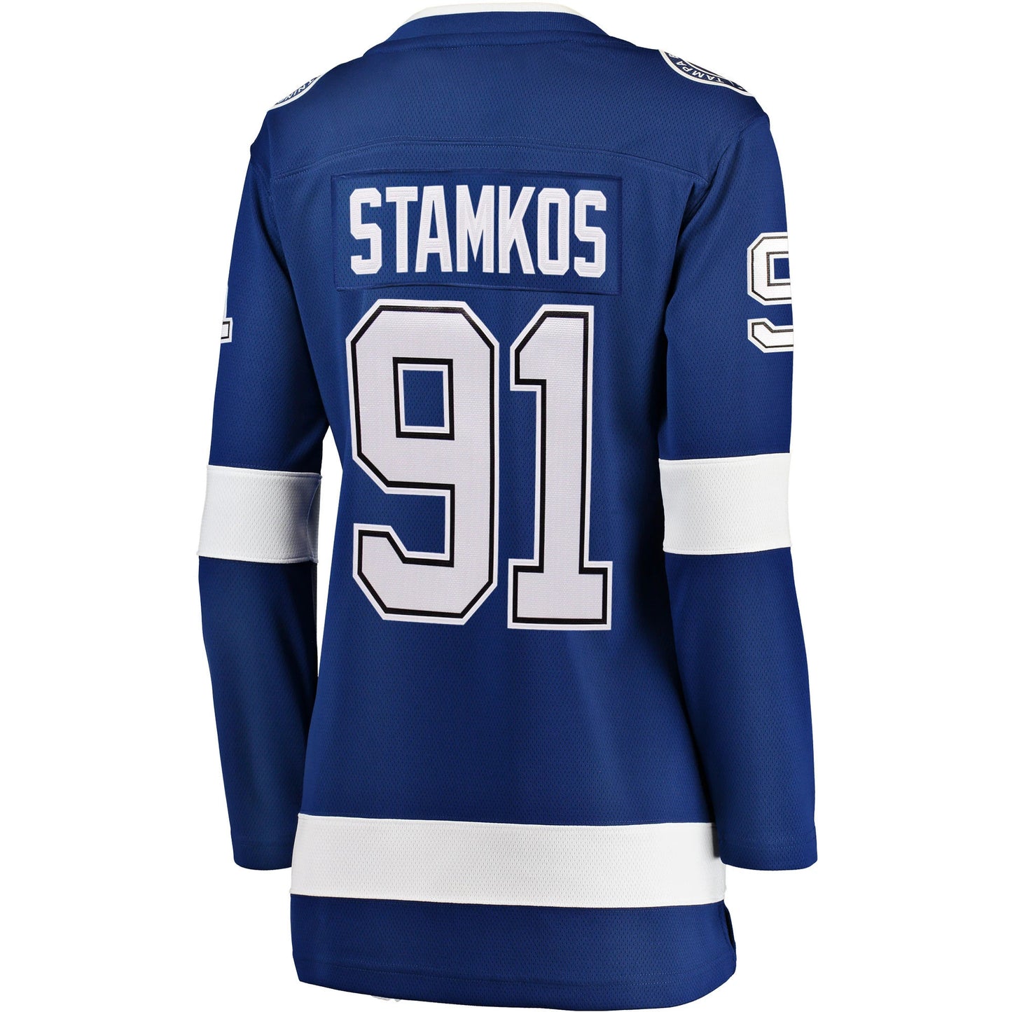 Women's Tampa Bay Lightning Steven Stamkos Blue Home Breakaway Player Jersey