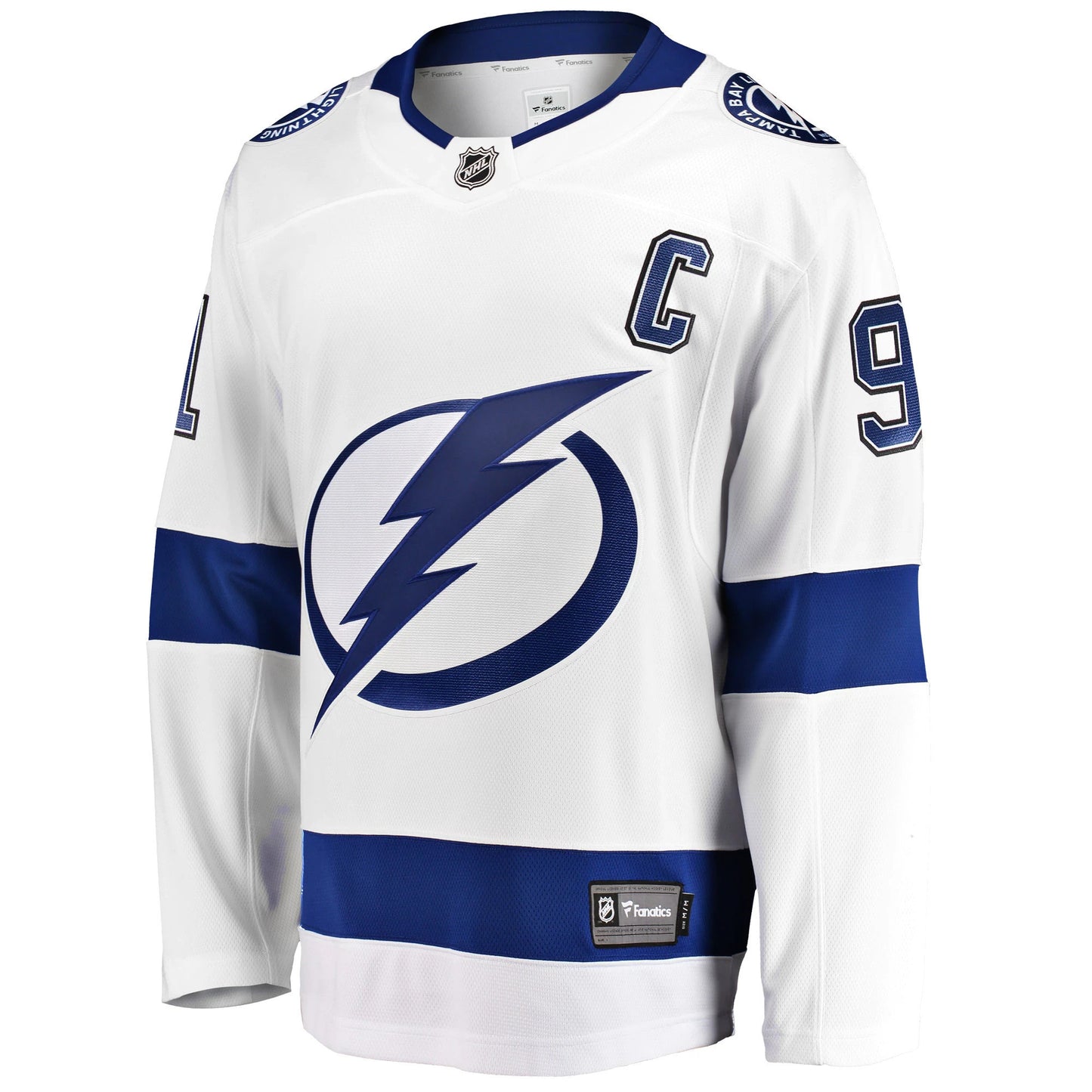 Men's Tampa Bay Lightning Steven Stamkos White Breakaway Player Jersey