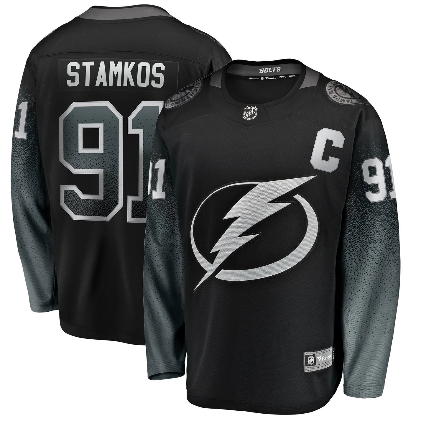 Men's Tampa Bay Lightning Steven Stamkos White Breakaway Player Jersey