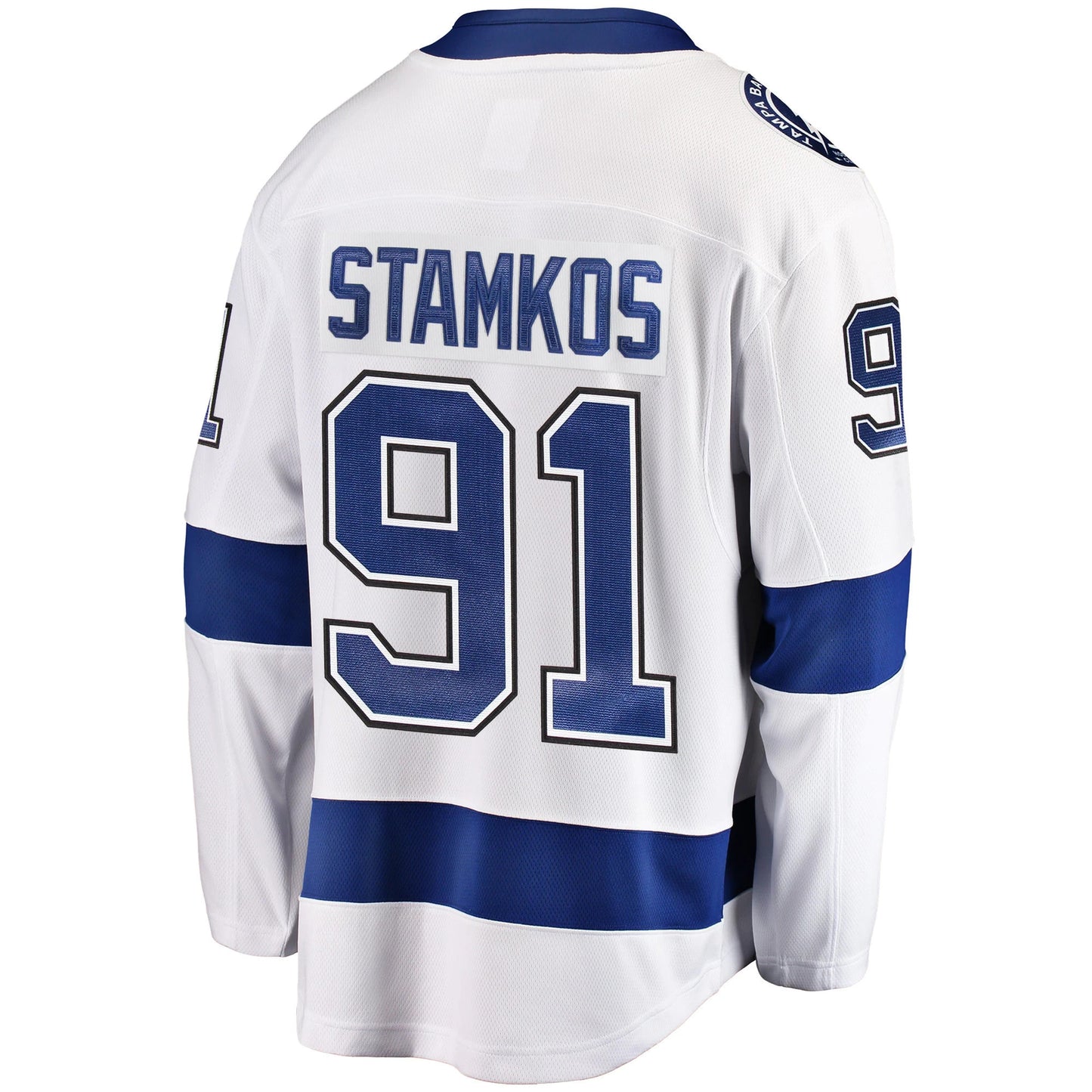 Men's Tampa Bay Lightning Steven Stamkos White Breakaway Player Jersey