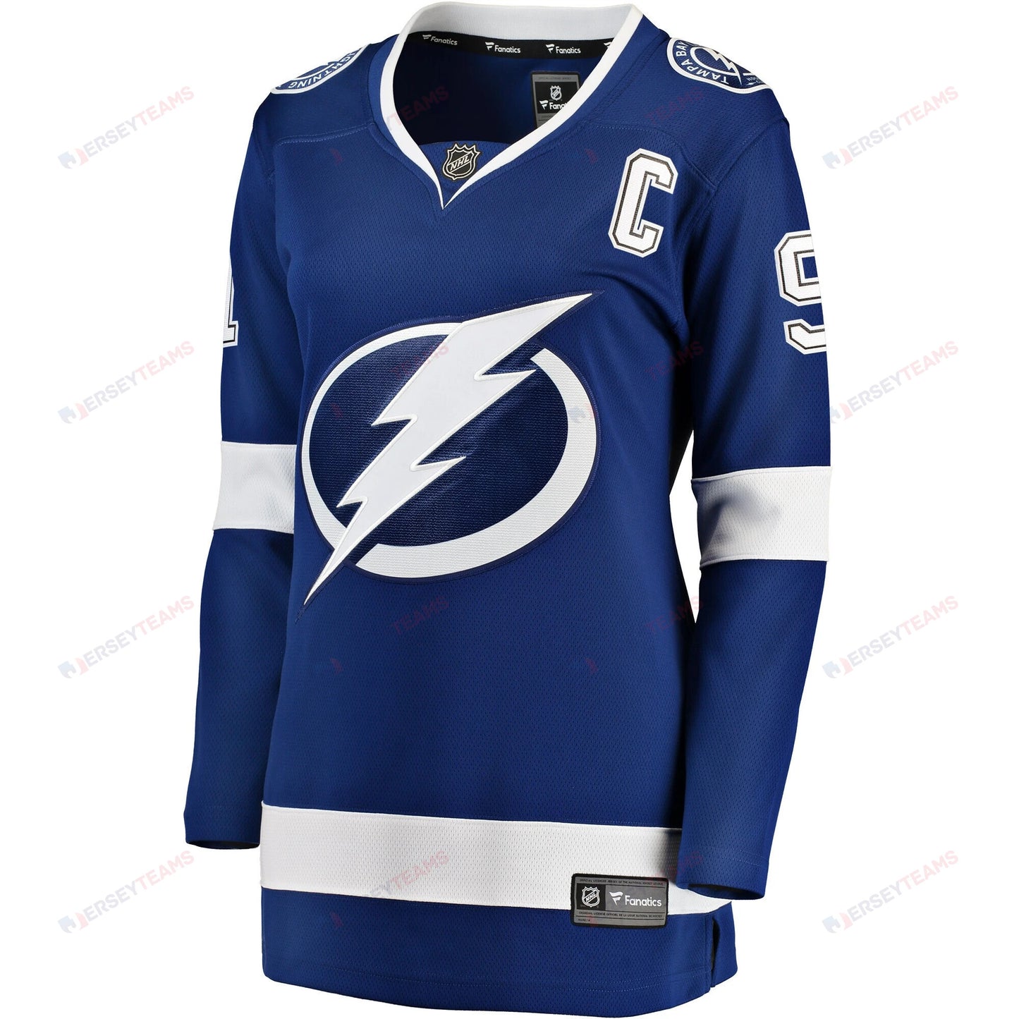 Women's Tampa Bay Lightning Steven Stamkos Blue Home Breakaway Player Jersey