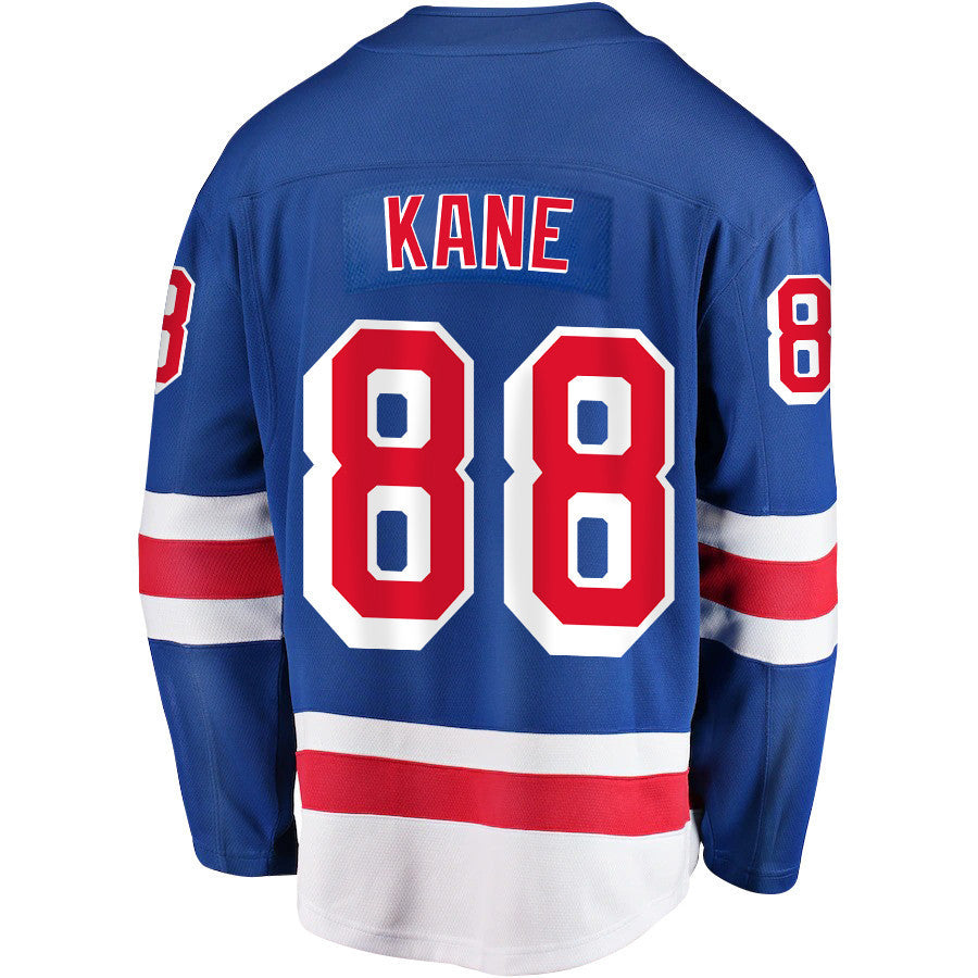 Patrick Kane 88 New York Rangers Home Breakaway Men Jersey - Blue